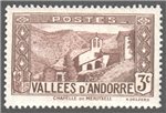 Andorra (Fr) Scott 25 Mint